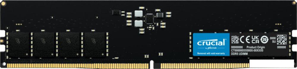Оперативная память Crucial 64ГБ DDR5 5600 МГц CT64G56C46U5- фото