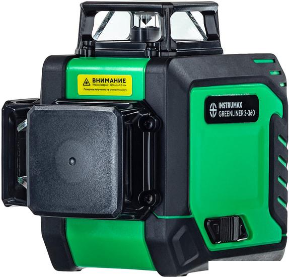 Лазерный нивелир Instrumax Greenliner 3-360- фото2