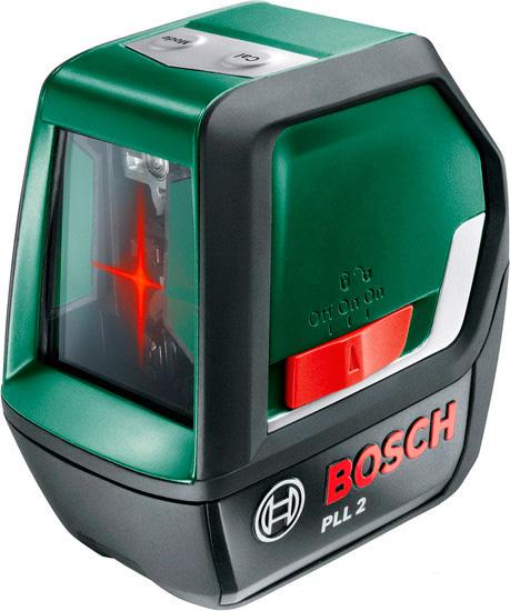 Лазерный нивелир Bosch PLL 2 [0603663420]- фото