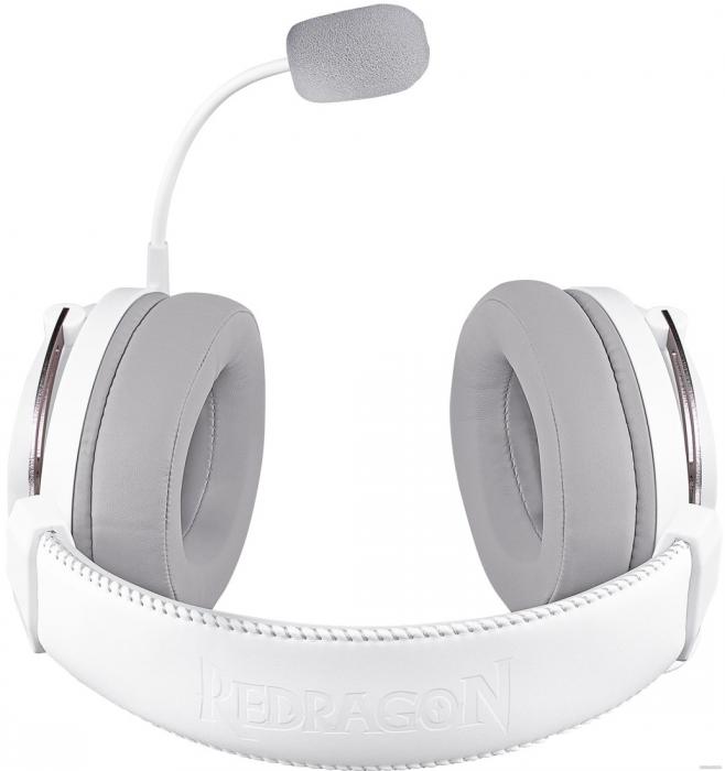 Наушники Redragon Diomedes (белый/розовый)- фото4