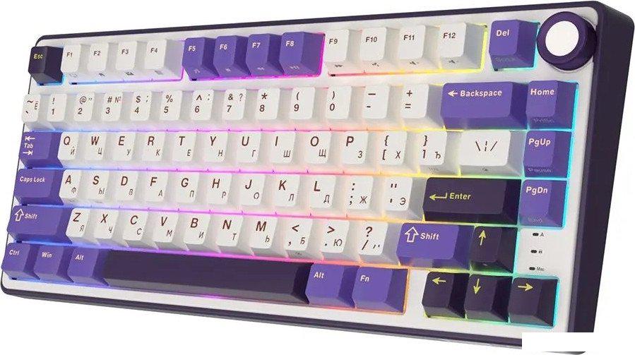 Клавиатура Royal Kludge R75 RGB Blackberry (RK Brown)- фото3