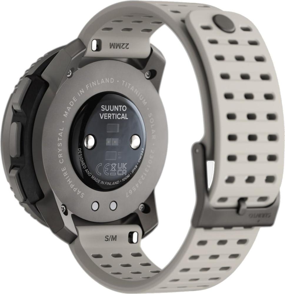 Умные часы Suunto Vertical Titanium Solar (черный/песочный)- фото3