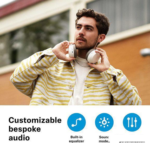 Наушники Sennheiser Momentum 4 Wireless (белый)- фото3