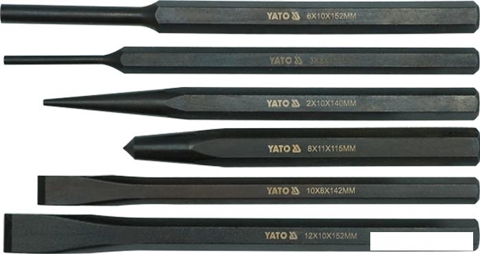 Набор зубил Yato YT-4712 (6 предметов)