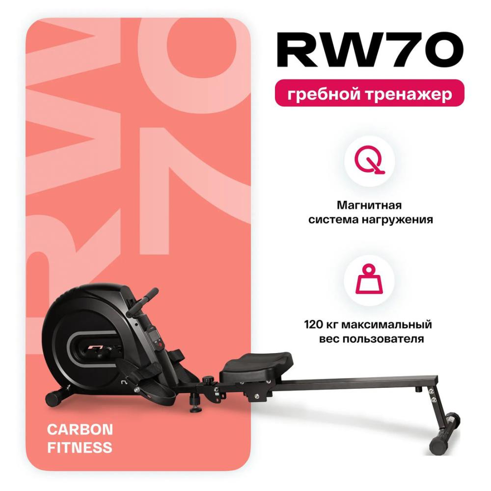 Гребной тренажер Carbon Fitness RW70- фото3