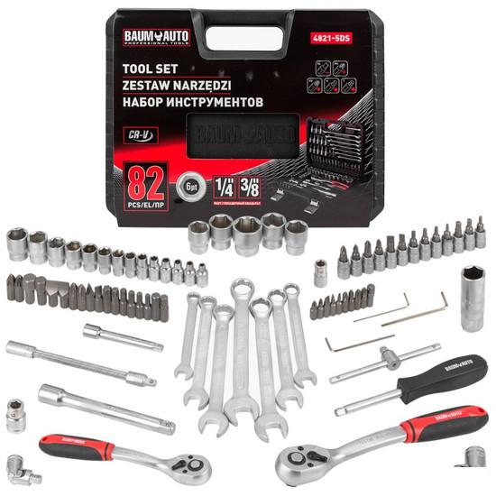 Универсальный набор инструментов BaumAuto BM-4821-5DS (82 предмета)- фото2