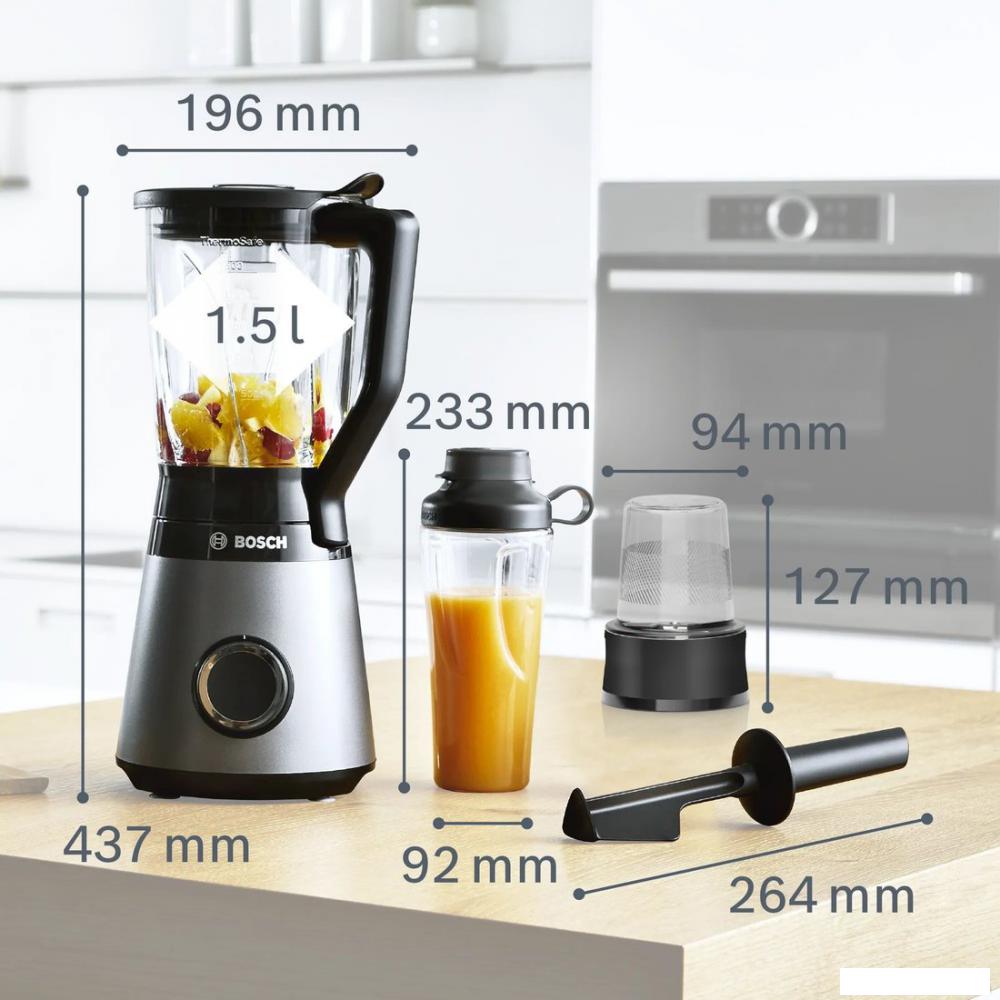 Стационарный блендер Bosch VitaPower MMB6177S- фото2