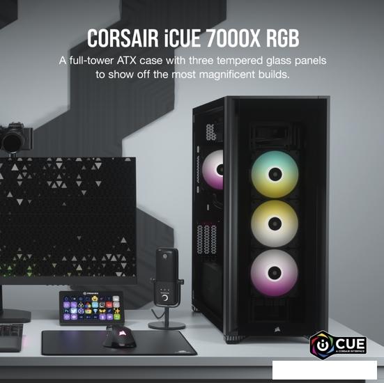 Корпус Corsair iCUE 7000X RGB CC-9011226-WW- фото3
