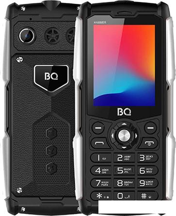 Мобильный телефон BQ-Mobile BQ-2449 Hammer (черный)- фото