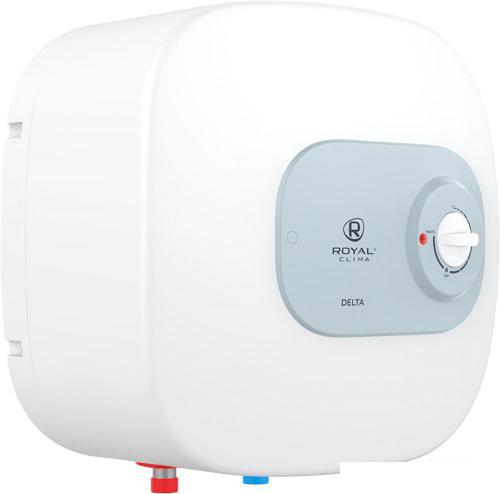 Накопительный электрический водонагреватель над мойкой Royal Clima Delta RWH-D15-FE- фото4