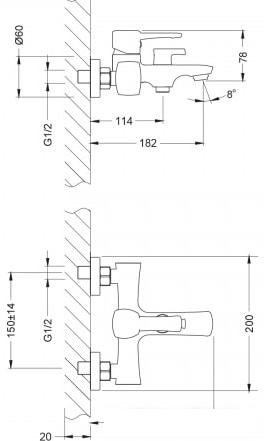 Смеситель Lemark Evitta LM0514C- фото2