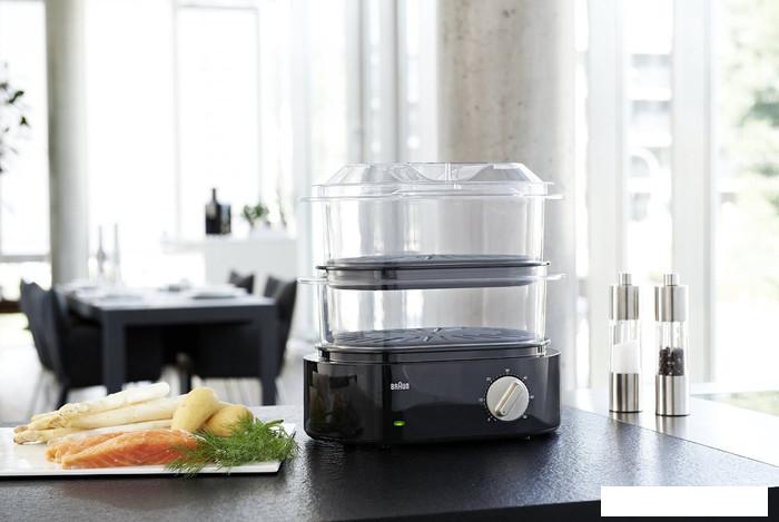 Пароварка Braun IdentityCollection FS 5100 Black- фото4