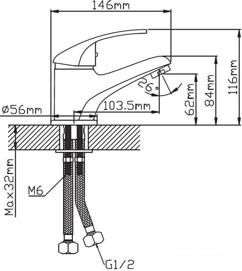 Смеситель Cronwil CD040-10- фото2