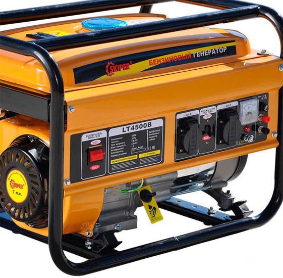 Бензиновый генератор Skiper LT4500B- фото3
