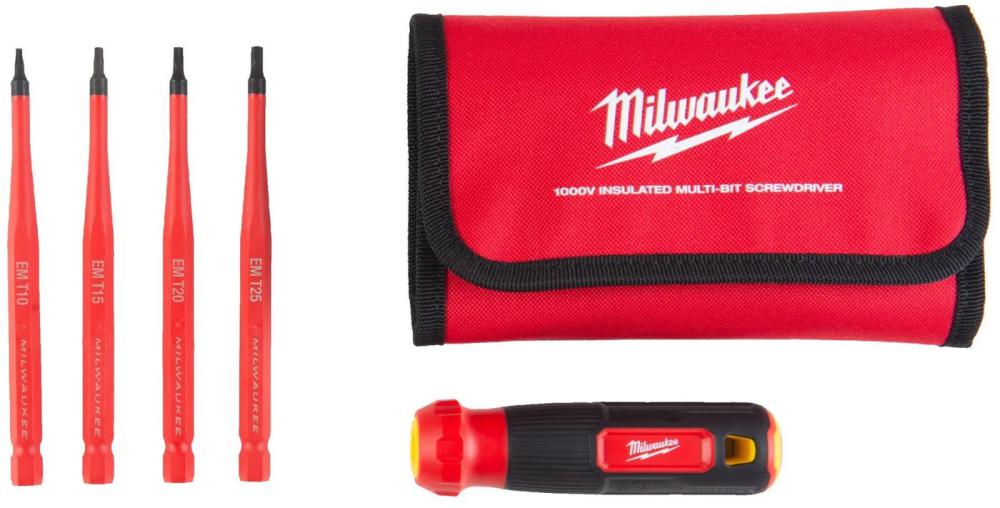 Набор отвертка с битами Milwaukee 4932493658 (5 предметов)