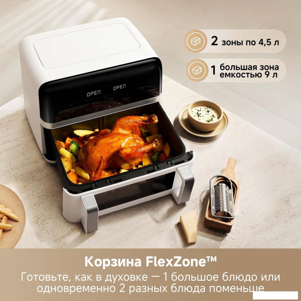Аэрофритюрница Trouver Air Fryer FD20 Pro AF-5518ATB (белый)- фото4