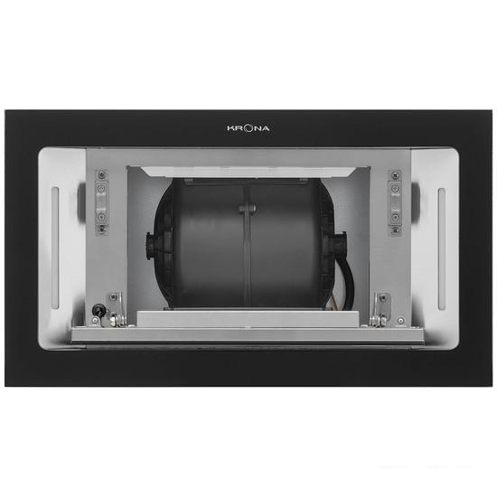 Кухонная вытяжка Krona Selina 600 Glass Black S (черный)- фото3