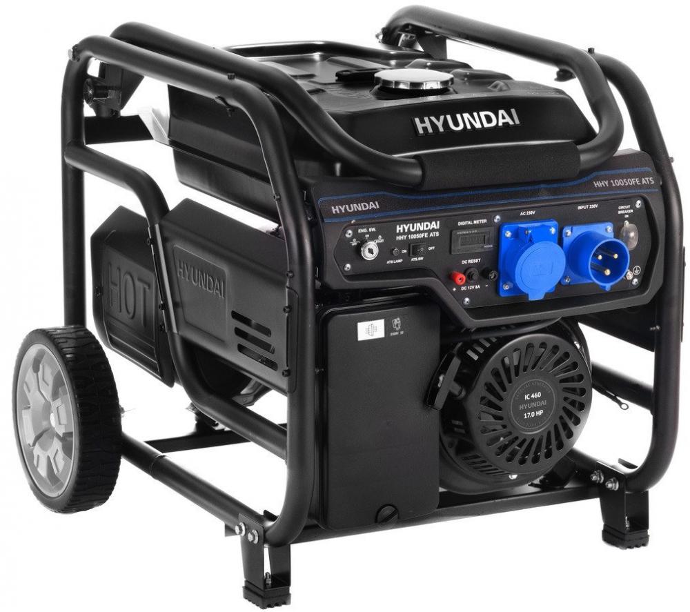 Бензиновый генератор Hyundai HHY 10050FE-ATS- фото