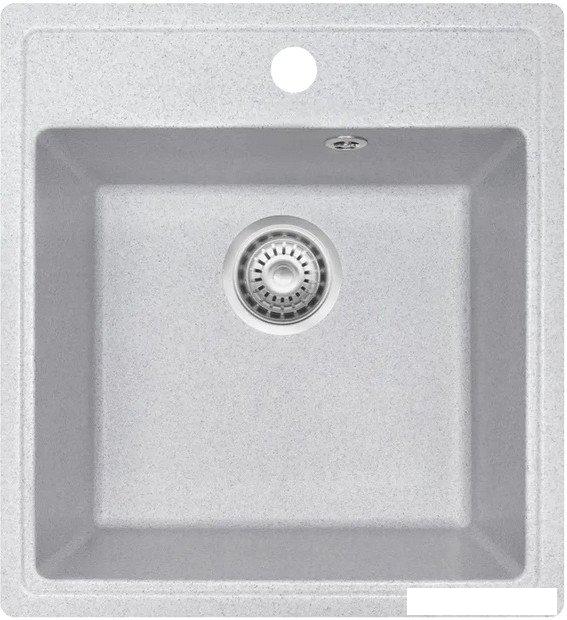 Кухонная мойка Granrus GR-460 (светло-серый)- фото
