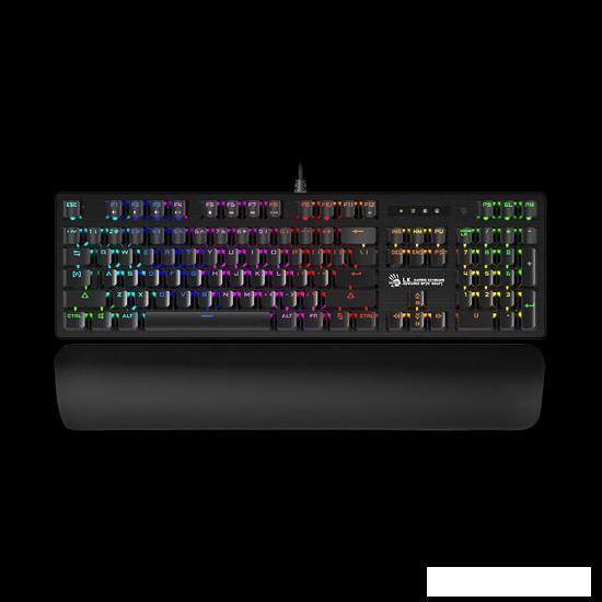 Клавиатура A4Tech Bloody B825R (Light Strike Red)- фото3