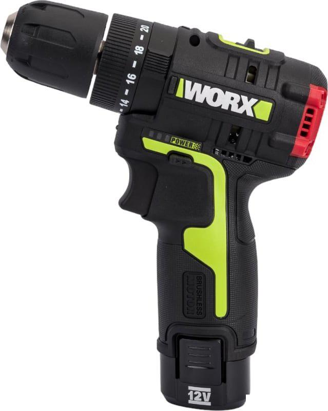 Ударная дрель-шуруповерт Worx Professional WU131X (с 2-мя АКБ, сумка)- фото2