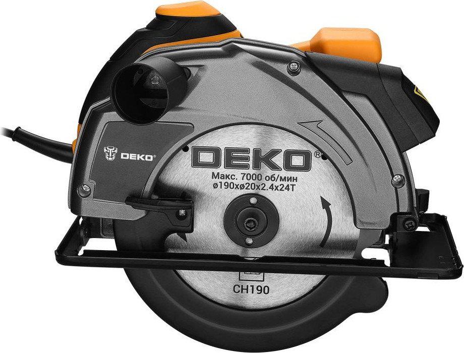 Дисковая (циркулярная) пила Deko CS1800-D 083-1101- фото4