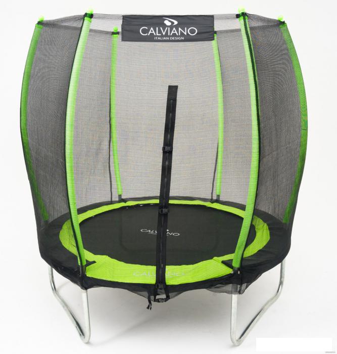 Батут Calviano Outside Master Green 183 см - 6ft (внешняя сетка, без лестницы)- фото2