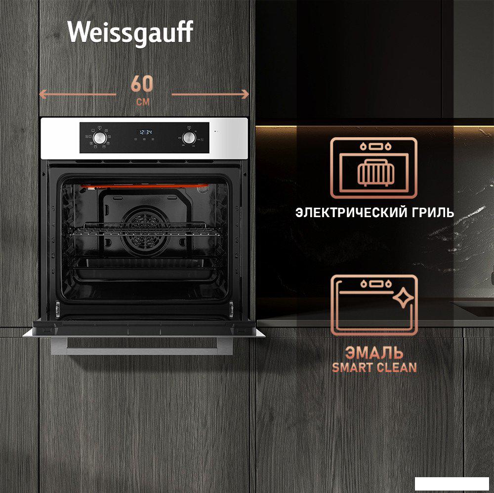 Электрический духовой шкаф Weissgauff EOM 388 PDW Steam Clean- фото3