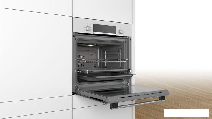 Электрический духовой шкаф Bosch Serie 4 HBF534EW0Q- фото4