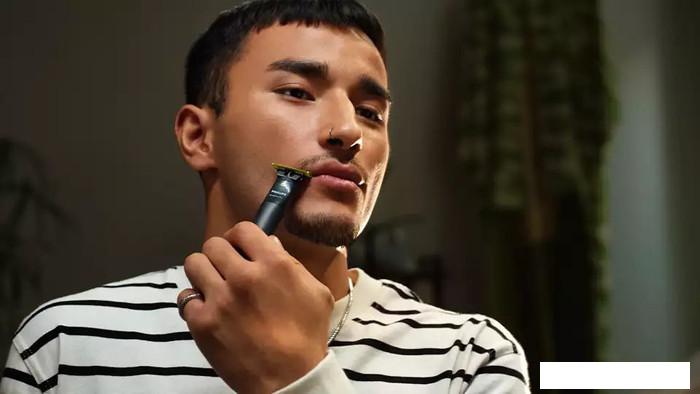 Триммер для бороды и усов Philips OneBlade Face QP1424/10- фото2