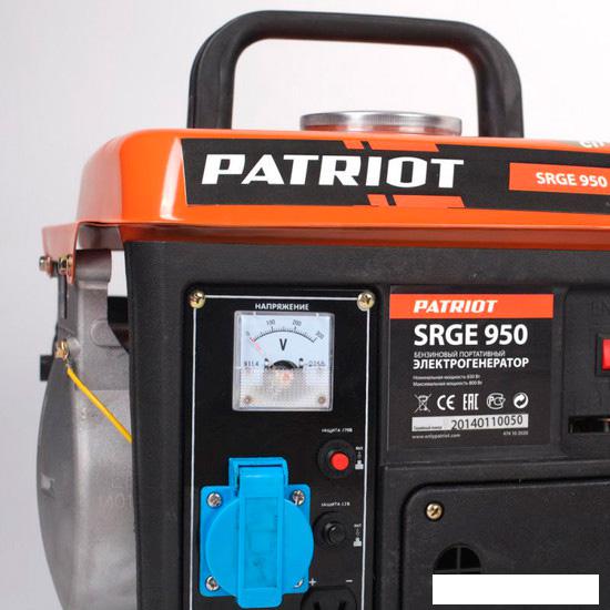 Бензиновый генератор Patriot Max Power SRGE 950 [474102020]- фото3