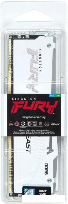 Оперативная память Kingston FURY Beast RGB 16ГБ DDR5 5600 МГц KF556C40BWA-16- фото4