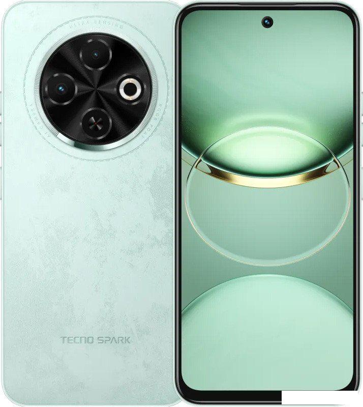 Смартфон Tecno Spark 30C 4GB/128GB (мятно-зеленый)