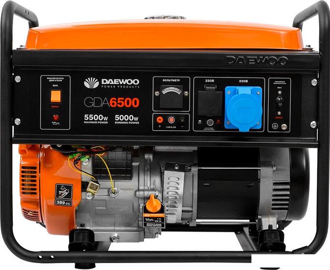 Бензиновый генератор Daewoo Power GDA 6500- фото2