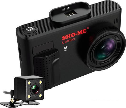 Видеорегистратор-радар детектор-GPS информатор (3в1) Sho-Me Combo Note WiFi DUO- фото2