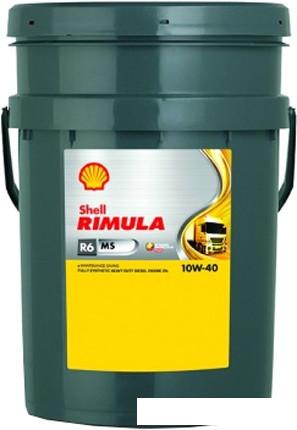 Моторное масло Shell Rimula R6 MS 10W-40 20л