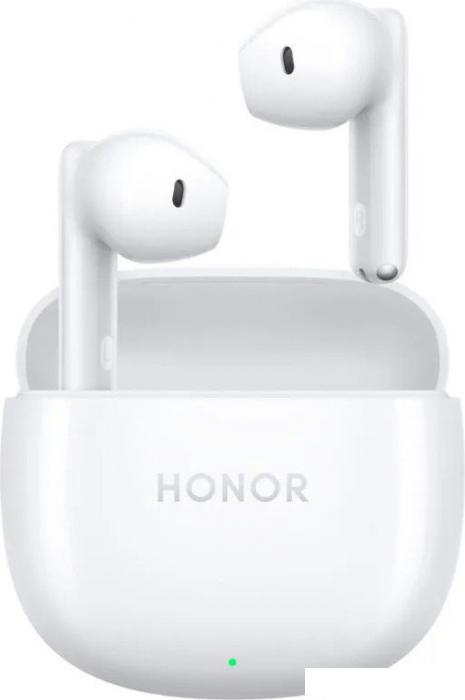 Наушники HONOR Earbuds X6 (белый, международная версия)- фото