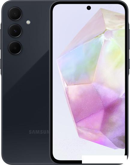 Смартфон Samsung Galaxy A35 SM-A356E 8GB/128GB (темно-синий)- фото