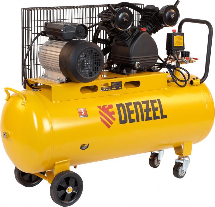Компрессор Denzel BCV2200/100- фото