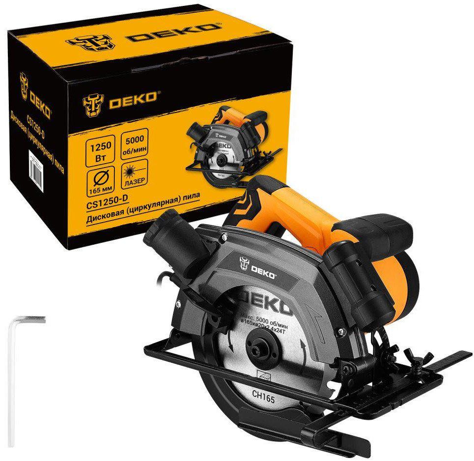 Дисковая (циркулярная) пила Deko CS1250-D 083-1100- фото