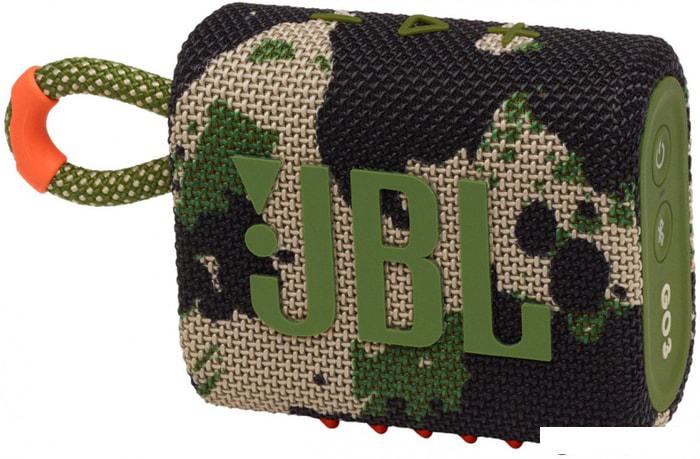 Беспроводная колонка JBL Go 3 (камуфляж)- фото