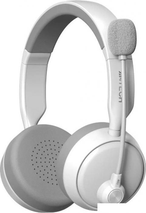 Наушники A4Tech Fstyler BH230 (белый/серый)- фото2