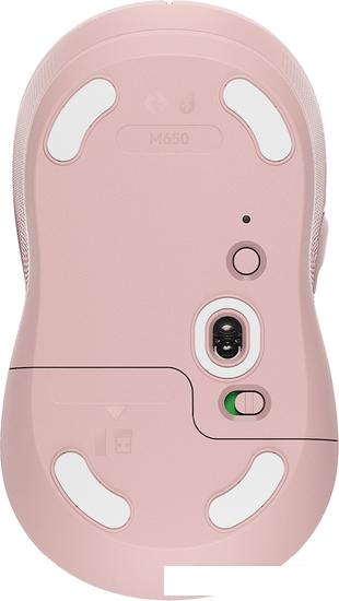 Мышь Logitech Signature M650 M (светло-розовый)- фото3
