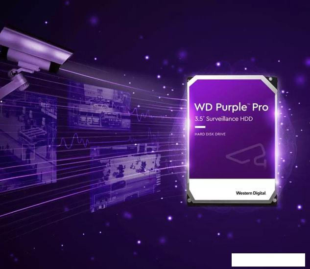 Жесткий диск WD Purple Pro 8TB WD8001PURP- фото3