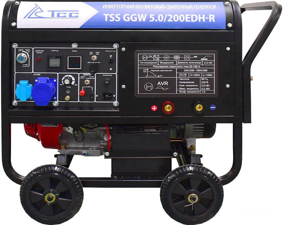 Бензиновый генератор ТСС GGW 5.0/200EDH-R (HONDA GX390)- фото4