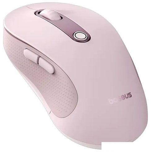 Мышь Baseus F02 Ergonomic Wireless Mouse (розовый)- фото2