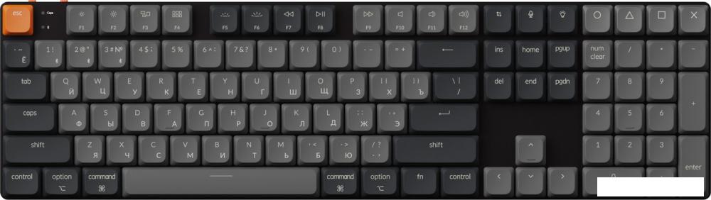 Клавиатура Keychron K5 Version 2 K5X-H1 (Gateron Low Profile Red 2.0)- фото2