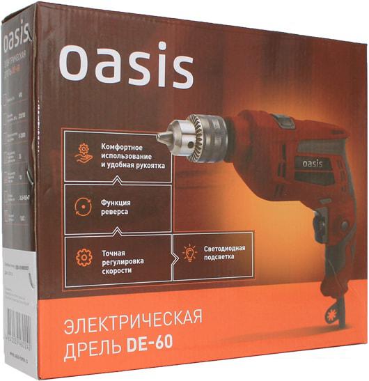 Безударная дрель Oasis DE-60- фото2