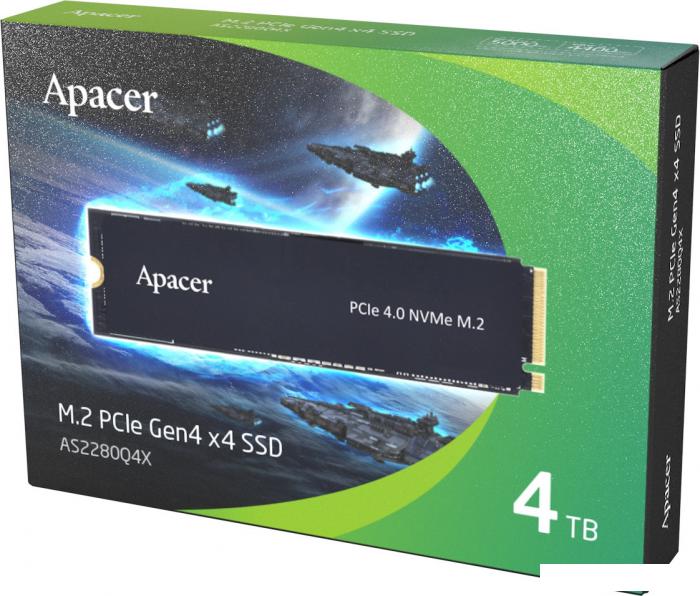 SSD Apacer AS2280Q4X 4TB AP4TBAS2280Q4X- фото3