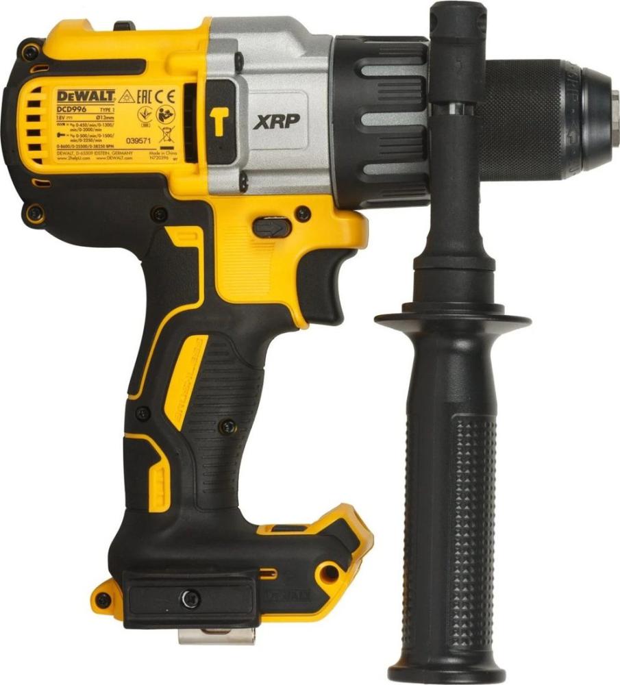 Ударная дрель-шуруповерт DeWalt DCD996P1 (с 1-им АКБ, кейс)- фото4